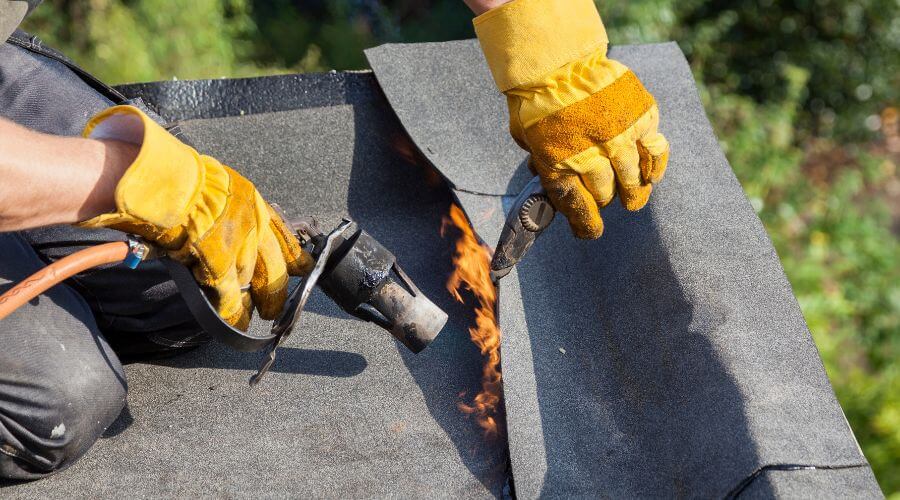 Professional gutter cleaning in White Pigeon, MI